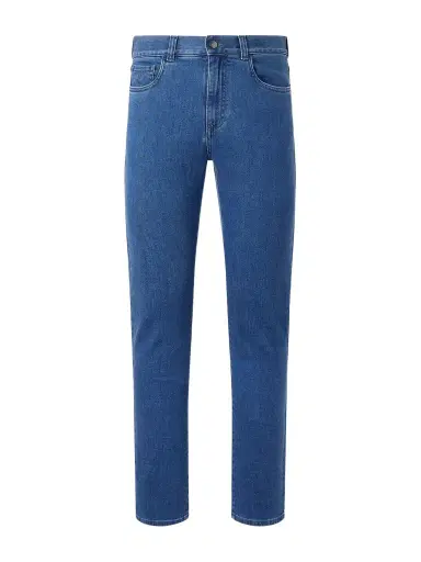 Canali Straight-Leg Cotton and Cashmere-Blend Jeans - Men | Thumbnail 1 Canali Straight-Leg Cotton and Cashmere-Blend Jeans - Men | Thumbnail 1