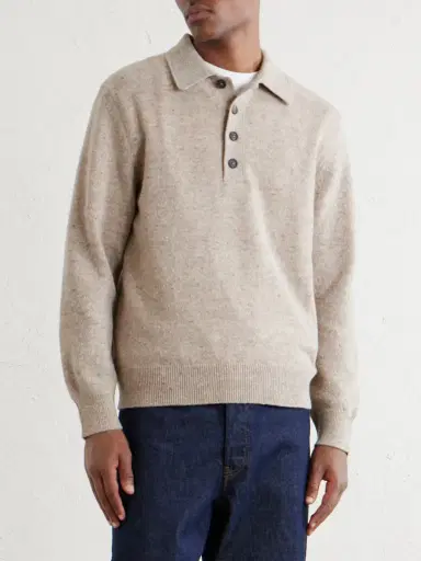 ELEVENTY Wool Polo Sweater - Men | Thumbnail 3