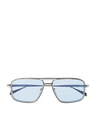 Jacques Marie Mage Earl Aviator-Frame Titanium Sunglasses - Men | Thumbnail 1