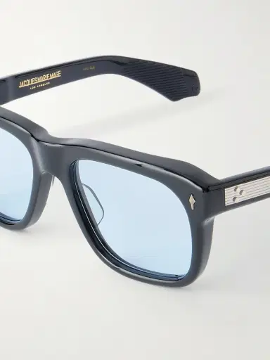 Jacques Marie Mage Yves Square-Frame Acetate Sunglasses - Men | Thumbnail 3
