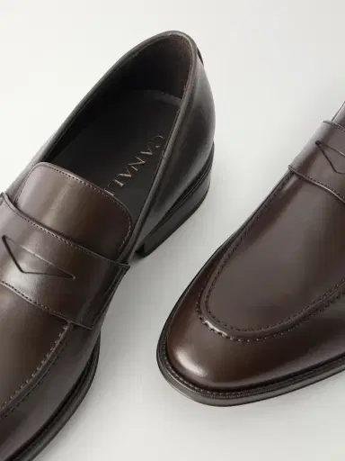 Canali Leather Loafers - Men | Thumbnail 5