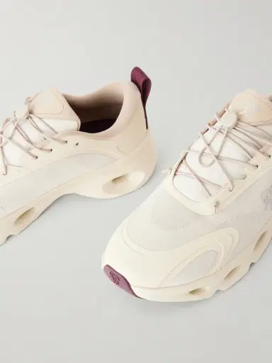 Loewe ON Cloudsolo Rubber-Trimmed Mesh Sneakers - Men | Thumbnail 5