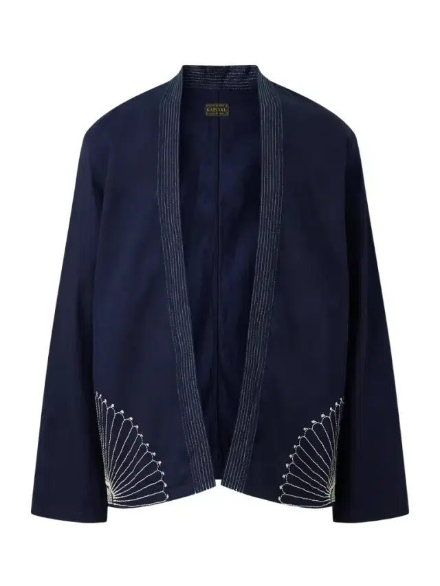 KAPITAL Kakashi Embroidered Cotton-Twill Overshirt - Men