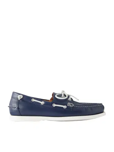 Polo Ralph Lauren Merton Leather Boat Shoes - Men | Thumbnail 1 Polo Ralph Lauren Merton Leather Boat Shoes - Men | Thumbnail 1