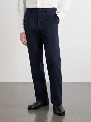 Noah Straight-Leg Cotton-Twill Trousers - Men | Thumbnail 3 Noah Straight-Leg Cotton-Twill Trousers - Men | Thumbnail 3