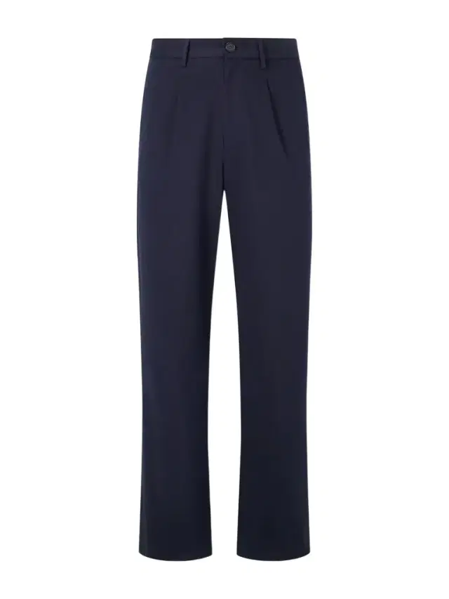 Straight-Leg Cotton-Twill Trousers - Men