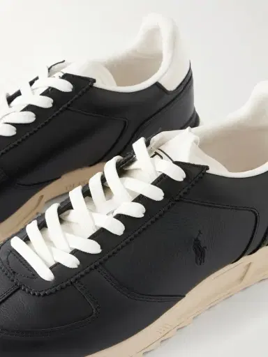 Polo Ralph Lauren Varick Leather Sneakers - Men | Thumbnail 5 Polo Ralph Lauren Varick Leather Sneakers - Men | Thumbnail 5