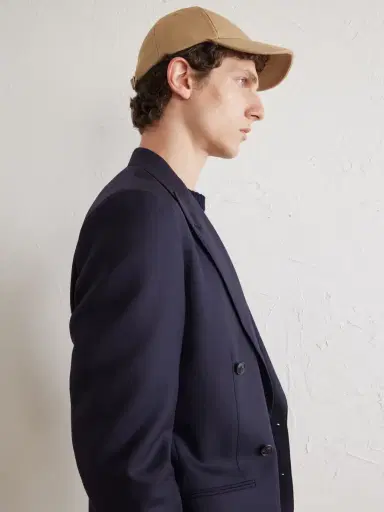 A.P.C. Charlie Logo-Embroidered Cotton-Canvas Baseball Cap - Men | Thumbnail 2 A.P.C. Charlie Logo-Embroidered Cotton-Canvas Baseball Cap - Men | Thumbnail 2