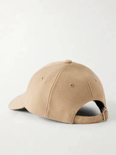 A.P.C. Charlie Logo-Embroidered Cotton-Canvas Baseball Cap - Men | Thumbnail 4 A.P.C. Charlie Logo-Embroidered Cotton-Canvas Baseball Cap - Men | Thumbnail 4