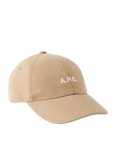 A.P.C. Charlie Logo-Embroidered Cotton-Canvas Baseball Cap - Men | Thumbnail 1 A.P.C. Charlie Logo-Embroidered Cotton-Canvas Baseball Cap - Men | Thumbnail 1