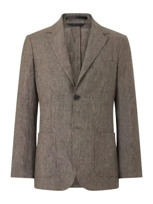 Linen Suit Jacket - Men
