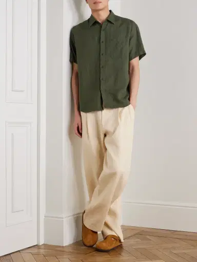 NN07 Deon 5708 Linen Shirt - Men | Thumbnail 2