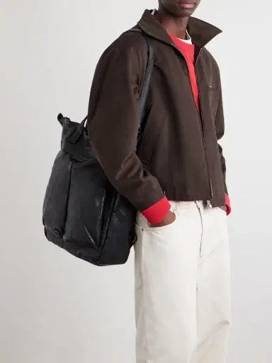 Officine Creative Helmet 005 Full-Grain Leather Tote Bag - Men | Thumbnail 2 Officine Creative Helmet 005 Full-Grain Leather Tote Bag - Men | Thumbnail 2