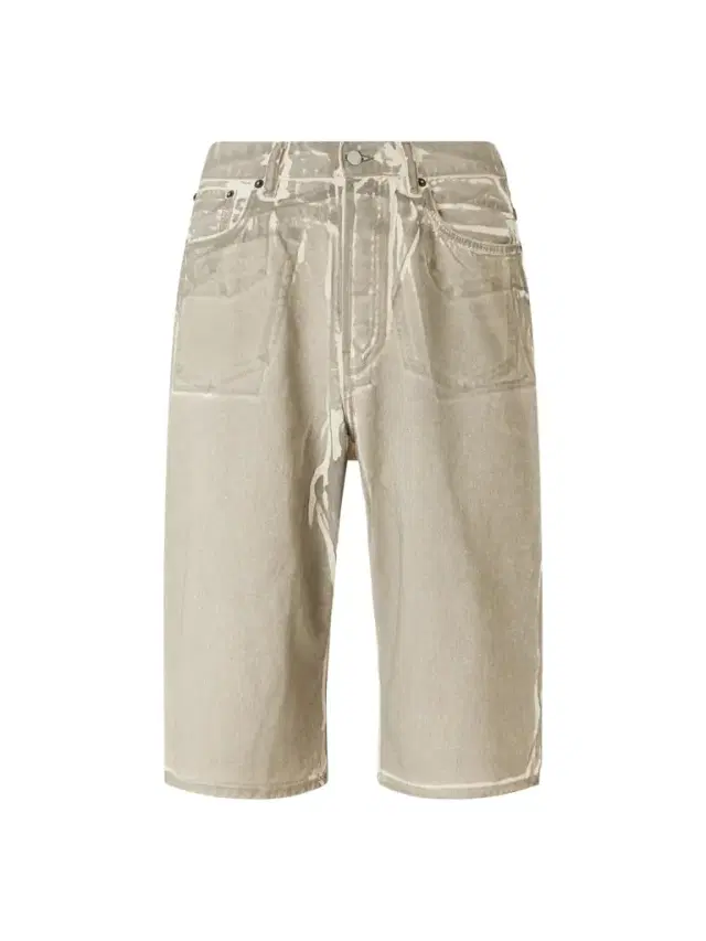 Judda U Lux Straight-Leg Printed Denim Shorts - Men