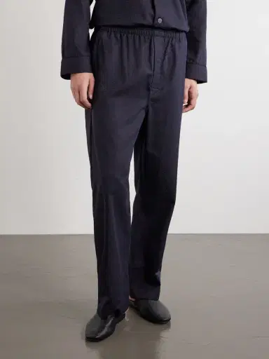 Derek Rose Paris 17 Cotton-Poplin Pyjama Set - Men | Thumbnail 5