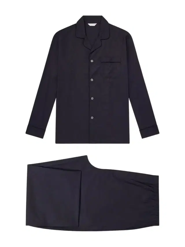 Derek Rose Paris 17 Cotton-Poplin Pyjama Set - Men