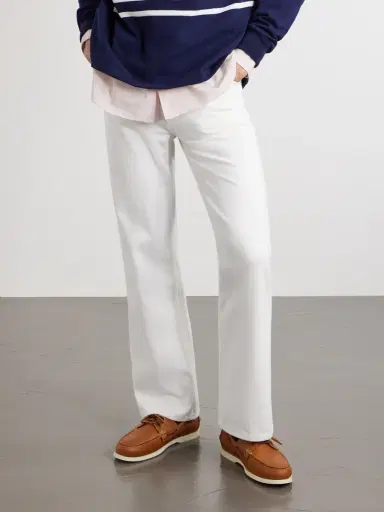 Polo Ralph Lauren Merton Leather Boat Shoes - Men | Thumbnail 2 Polo Ralph Lauren Merton Leather Boat Shoes - Men | Thumbnail 2