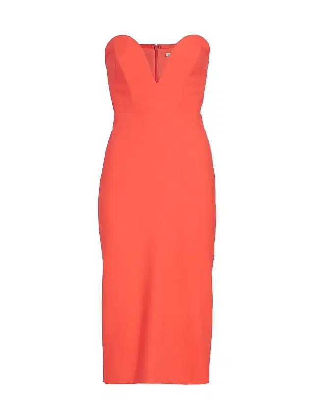 Veronica Beard Women's Colebrooke Dress - Neon Pink