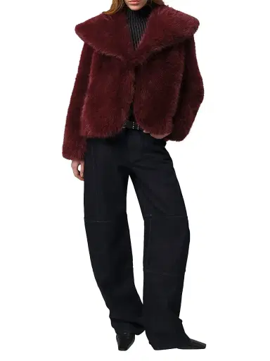 Apparis Women's Yara Faux-Fur Coat | Thumbnail 2
