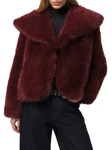 Apparis Women's Yara Faux-Fur Coat | Thumbnail 3