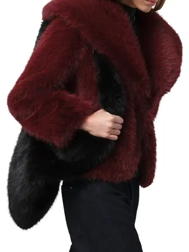 Apparis Women's Yara Faux-Fur Coat | Thumbnail 4