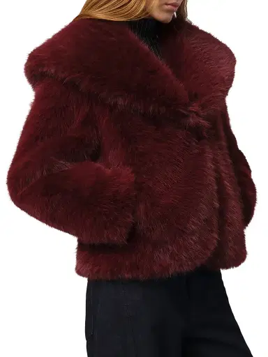 Apparis Women's Yara Faux-Fur Coat | Thumbnail 5