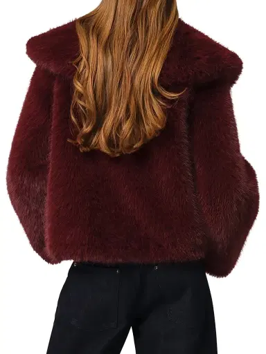 Apparis Women's Yara Faux-Fur Coat | Thumbnail 6