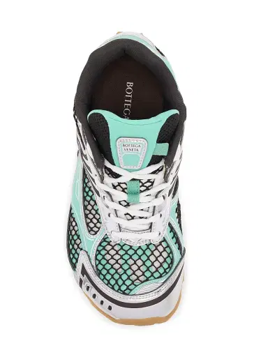Bottega Veneta Men's Orbit Low-Top Sneakers - Green Oasis Espresso - Size 6 | Thumbnail 4