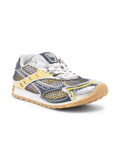 Bottega Veneta Men's Orbit Low-Top Sneakers - Taxi Denim - Size 13 | Thumbnail 2
