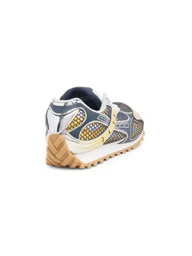 Bottega Veneta Men's Orbit Low-Top Sneakers - Taxi Denim - Size 13 | Thumbnail 3