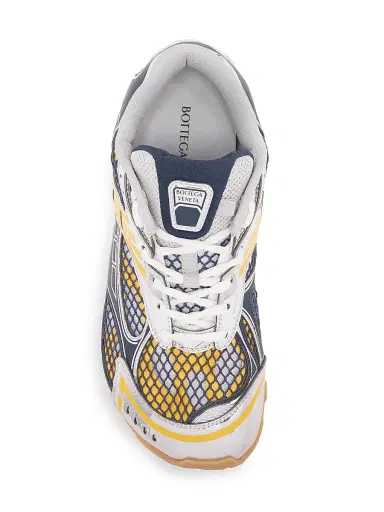 Bottega Veneta Men's Orbit Low-Top Sneakers - Taxi Denim - Size 13 | Thumbnail 4