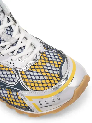 Bottega Veneta Men's Orbit Low-Top Sneakers - Taxi Denim - Size 13 | Thumbnail 5
