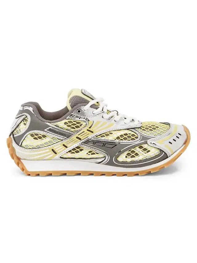 Bottega Veneta Women's Orbit Technical Mesh Sneakers - Zesty Basalt
