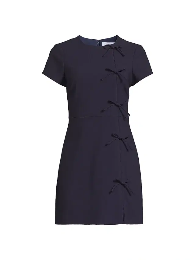 Likely Women's Juno Bow Minidress - Navy