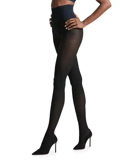 Commando Women's 2-Pack Microfiber Tights - Size Large | Thumbnail 2