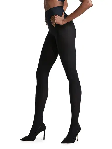 Commando Women's 2-Pack Microfiber Tights - Size Large | Thumbnail 1