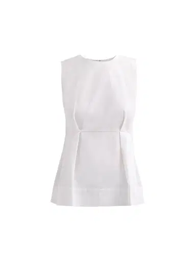 Vince Women's Paneled Cotton-Blend Top | Thumbnail 1 Vince Women's Paneled Cotton-Blend Top | Thumbnail 1