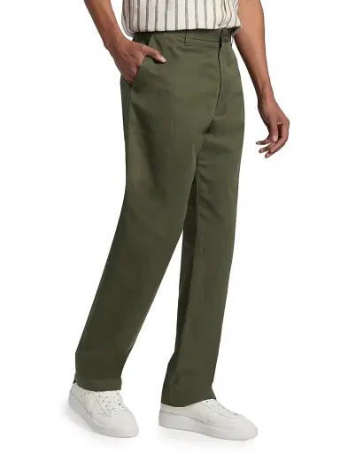Vince Men's Louie Chino Pants - Coulter Green - Size 38 | Thumbnail 4