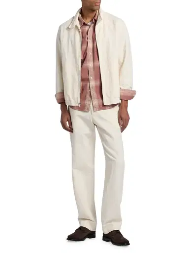 Vince Men's Louie Chino Pants - Blanco - Size 38 | Thumbnail 2