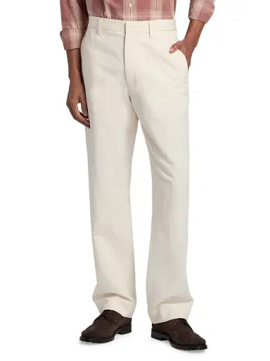 Vince Men's Louie Chino Pants - Blanco - Size 38 | Thumbnail 3