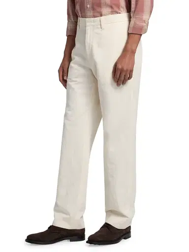 Vince Men's Louie Chino Pants - Blanco - Size 38 | Thumbnail 4