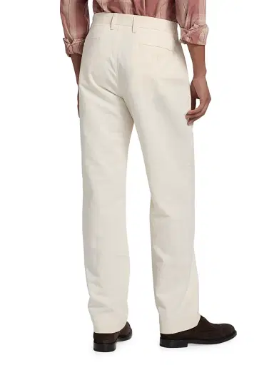 Vince Men's Louie Chino Pants - Blanco - Size 38 | Thumbnail 5