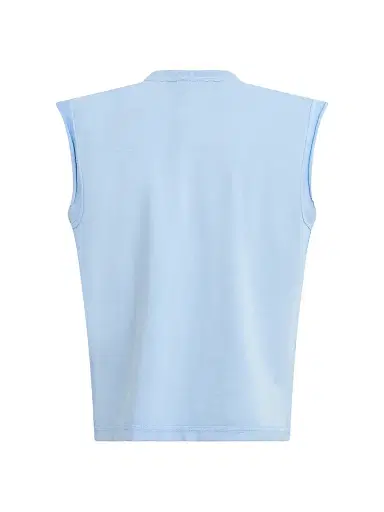 Hudson Jeans Men's Leo Cut-Off T-Shirt - Blue Storm | Thumbnail 2