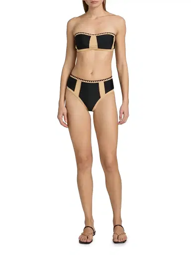 Ramy Brook Women's Mallory ColorblockedBikini Bottom | Thumbnail 2 Ramy Brook Women's Mallory ColorblockedBikini Bottom | Thumbnail 2