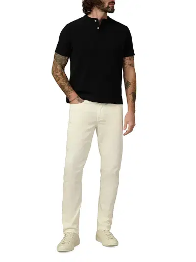 Joe's Jeans Men's Brixton Luxe Twill Straight-Leg Jeans - Coconut Milk - Size 44 | Thumbnail 2