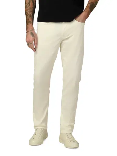 Joe's Jeans Men's Brixton Luxe Twill Straight-Leg Jeans - Coconut Milk - Size 44 | Thumbnail 3