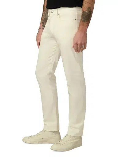 Joe's Jeans Men's Brixton Luxe Twill Straight-Leg Jeans - Coconut Milk - Size 44 | Thumbnail 4