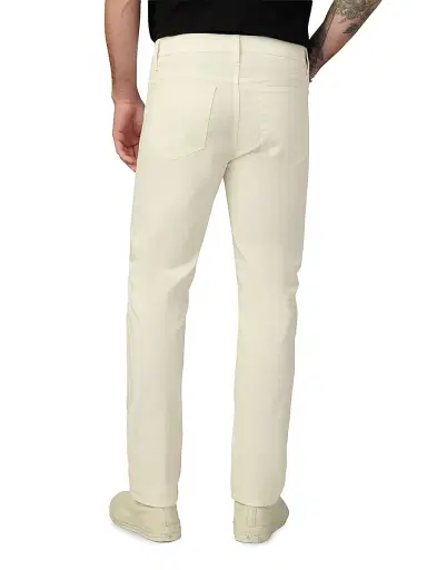 Joe's Jeans Men's Brixton Luxe Twill Straight-Leg Jeans - Coconut Milk - Size 44 | Thumbnail 5