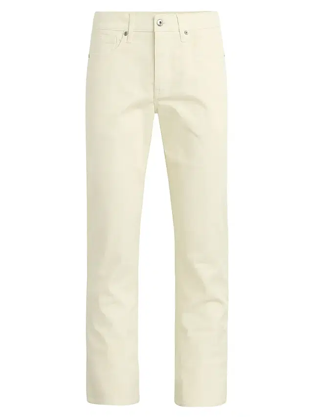 Joe's Jeans Men's Brixton Luxe Twill Straight-Leg Jeans - Coconut Milk