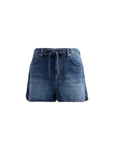 rag & bone Women's Nolan Drawstring Denim Shorts | Thumbnail 1